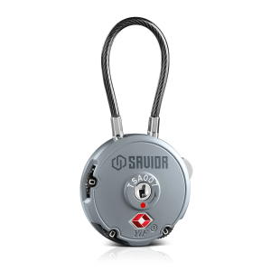 Savior Equipment 3 Digit Cable Lock Gray