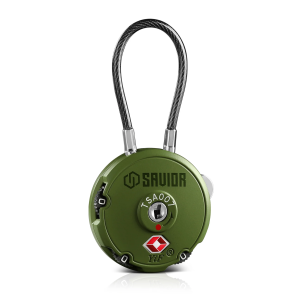 Savior Equipment 3 Digit Cable Lock OD Green