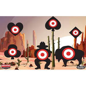 Birchwood Casey BC-35776 Dirty Bird Target Aces High 12 x 18 6 Pack