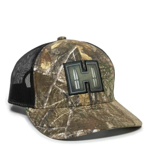 Outdoor Cap Realtree Edge/Black Cap Mesh Back w/Hornady Label - $13.12 at BattleHawk Armory