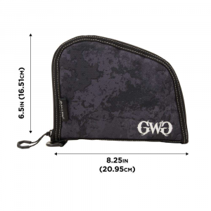 GWG MIDNIGHT HANDGUN CASE 8IN BLACKOUT GWG MIDN