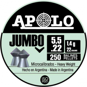 HATSAN APOLO .22 JUMBO 22 GRAIN 250 PACK