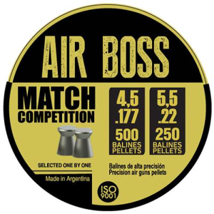 HATSAN APOLO .177 AIR BOSS MATCH AIR PISTOL 7GR. 500 PACK