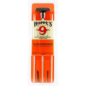 Hoppes 3PU Cleaning Rod Rifle Multi-Caliber Rifle Aluminum 3 Piece