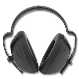 Allen 2284 Standard Hearing Protection Foam 23 dB Over the Head Gunmetal Ear Cups w/Black Band
