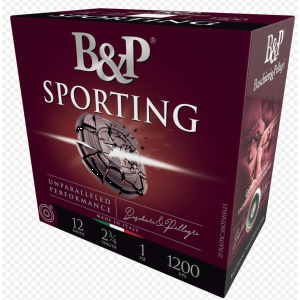 B&P 12b1scl8 Sprt Clay 12ga 1oz #8 25/10