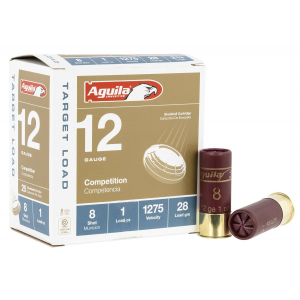 AGUILA 1chb1328 Target Load Competition 12 Ga 2.75 1oz #8 25rds