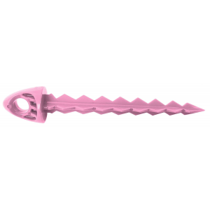 Targettack Llc  Targettack  Pink Polycarbonate Plastic 3 For Paper/Vinyl Targets 6 Pack