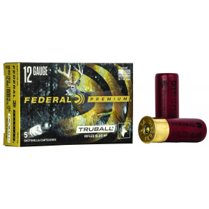 FEDERAL Pb127rs Premium Vital-shok Truball 12 Gauge 2.75 Rifled Slug 1 Oz Slug Shot 5 Bx/ 50 Cs