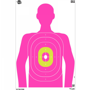 ALLEN 15653 EZAIM TRGTS 23X35 IN THE PNK SILH 3PK