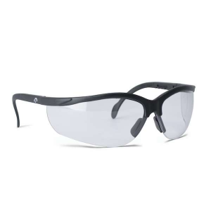 Walkers GWPCLSG Sport Glasses  Polycarbonate Clear Lens w/Black Frame