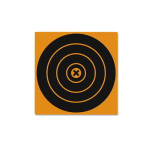 Birchwood Casey 36123 Big Burst  Self-Adhesive Paper 12 Bullseye Orange Target Sheet w/Black Targets 3 Per Pack