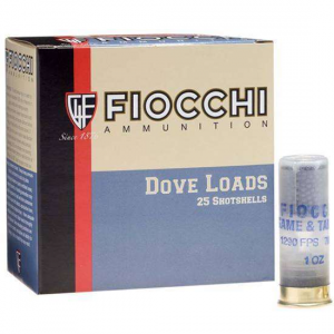 FIOCCHI Dove&quail Amo 20ga 2.75 In 7/8 Oz #8 1210fps 25-rd ( 10 Boxes Per Case)