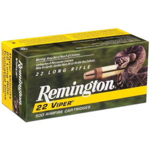 REMINGTON Ammunition 1922 Viper 22 Lr 36 Gr Truncated Cone Solid 50 Bx/ 100 Cs