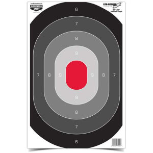 BC EZE-SCORER 23X35 OVAL SILHOUETTE TGT 5PK
