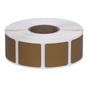 Action Target Pasters Square Target Pasters 7/8" 1000/Roll Cardboard