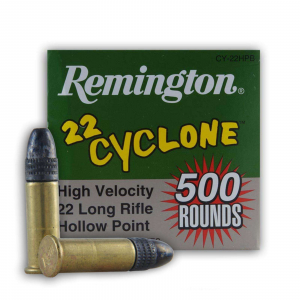 REMINGTON Ammunition Cy22hp Cyclone 22 Lr 36 Gr Hollow Point (hp) 50 Bx/ 100 Cs