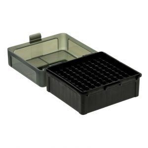 F/A AMMO BOX .223 100 ROUNDS BLACK/SMOKE HINGE TOP