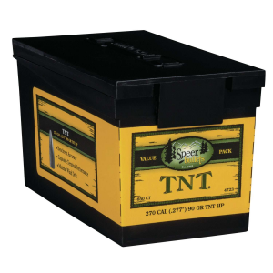 Speer 4723 TNT  270 Win .277 90 gr Jacketed Hollow Point (JHP) 650 Per Box
