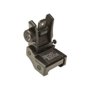 TAC SHIELD AR REAR FLIP-UP SIGHT ALUMINUM