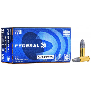 FEDERAL 510 Champion Training 22 Lr 40 Gr 50 Bx/ 20 Cs