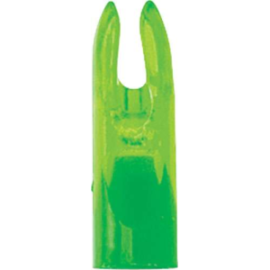 TRUGLO BOWFISHING 5/16 ARROW NOCKS 6-PACK HIGH VIS GREEN