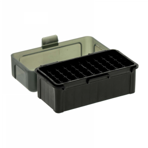 F/A AMMO BOX .223 50 ROUNDS BLACK/SMOKE HINGE TOP