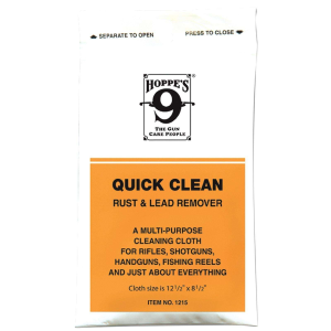 Hoppe's Quick Clean Rust & Lead Remover Cloth 1215