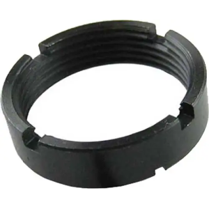 JE Machine Tech JE MIL-SPEC Castle Nut AR-15 Steel Black AR-15 Part
