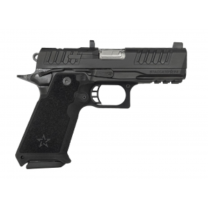 STACCATO 2011, Base Hd P4, Stainless 4 Barrel, Black Front Sight, Optic Ready, 2x 18rd Glock Mags, 9mm Pistol