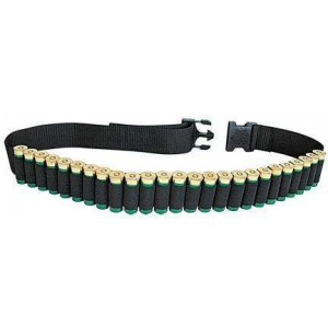 Allen 211 Shotgun Shell Belt  25 Rounds Black Cordura Nylon Up To 52 Waist