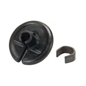 ALLEN KISSER BUTTON SOFT POLYMER BLACK