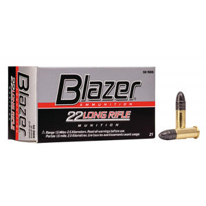CCI 0021 Blazer High Velocity 22 Lr 40 Gr Lead Round Nose (lrn) 50 Bx/ 100 Cs