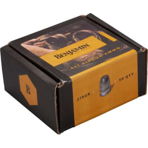 BENJAMIN .457 CALIBER PELLETS 279 GRAIN FLAT NOSE 50 PACK
