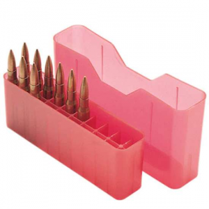 MTM J20XS29 J-20 Slip Top Multi-Caliber 20rd Clear Red Small
