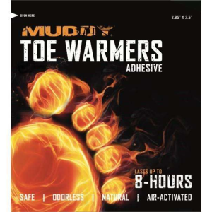 MUDDY TOE WARMER W/ ADHESIVE / 3 PACK