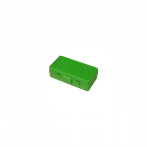 MTM CASE GARD FLIP-TOP BOX CARTRIDGE 41/44 50-RD CLR GREEN