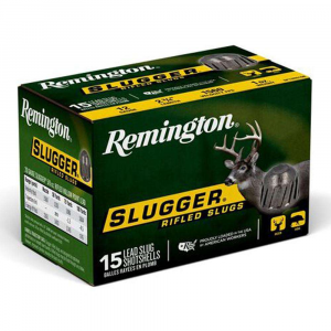 REM Ammo Slugger 12ga. 2.75 1560fps. 1oz. Rifled Slug 15-p