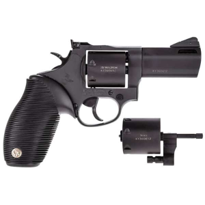 Taurus 2692031 692  38 Special357 Mag9mm 7 Round 3 Matte Black Black Carbon Steel Black Ribber Grip