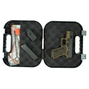 GLOCK 43X FS 9MM WFRONT RAILS BLACK USA KAVORKA FDE