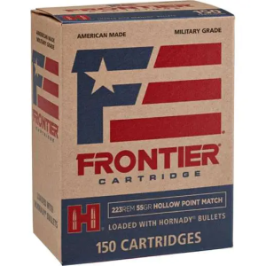 Frontier Cartridge FR1415 Rifle  223 Rem 55 gr Hollow Point Match 150 Bx/ 8 Cs