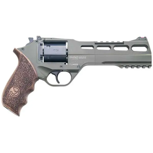 Chiappa Firearms CF340282 Rhino 60SAR 357 Mag 6 6 Round OD Green Walnut Grip