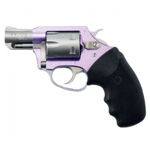 CHARTER Arms 52340 Pathfinder Lite Lavender Lady Revolver Single 22 Winchester Magnum Rimfire (wmr) 2 6 Rd Black Rubber Grip Stainless