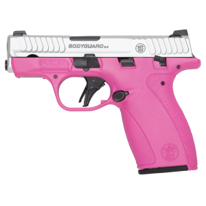 SW BODYGUARD 2.0 TS PINK ALUMINUM SLIDE