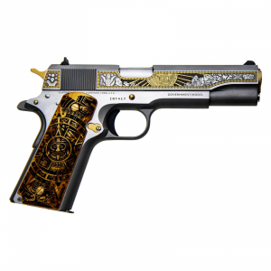 Colt 1911 Limited Edition Inti Sun God 38 Super 5 barrel 1 9rd Magazine 1 of 500 Pistol