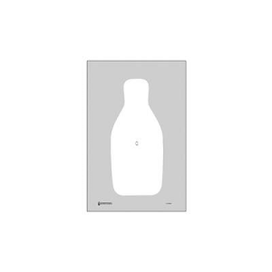 ACTION TGT STNDRD FBI/DEA WHT 100PK