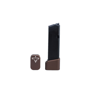 Taran Tactical Glock 19/23 +4/5 Compact Base Pad Extension with Spring, Coyote Bronze