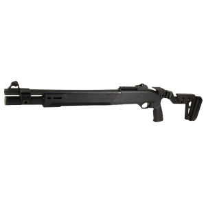 Langdon Tactical Tech LTT1301HBCFBLK Beretta 1301 LTT  3 7+1 18.50 Black Heat Shield Barrel, Black Anodized Aluminum Receiver, Black Chisel Folding Synthetic Stock, Beretta Patrol Forend
