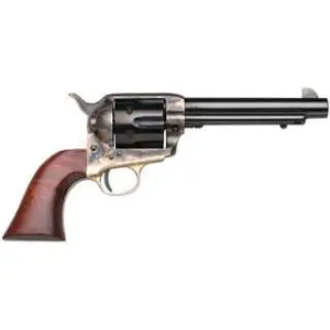 Taylors and Company 441 1873 Ranch Hand 357 Mag 6 Round 5.50 Blued Case Hardened Walnut Grip