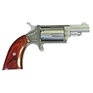 NAA 22MGBG MiniRevolver  22 Mag 5rd 163 Stainless Steel Wood Boot Grip